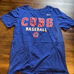 Nike cubs baseball tee
